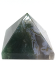 Moss Agate Pyramid #445 - 4.5cm