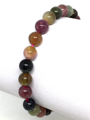 Multi-Colour Tourmaline Bracelets - 6mm
