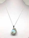 Opalite Dragon Pendant - Non Silver