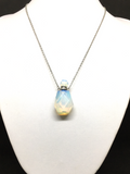 Opalite Perfume Bottle Necklace