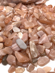 Peach Moonstone Crystal Chips (large) - 100g