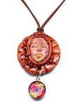 Copper Goddess Pendant #23