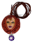 Copper Goddess Pendant #28