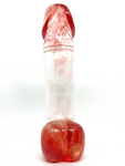 Red Smelt Quartz Penis #366