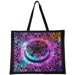 Pentacle With Moon Tote Bag