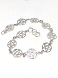 Pentagram Bracelet 925 Sterling Silver