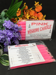 Wishing Candle - Pink