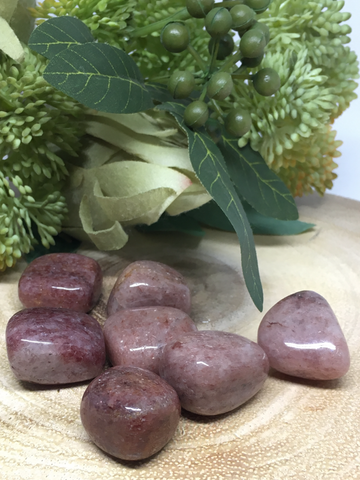 Muscovite Pink Tumble Stones