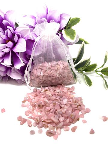 Pink Opal Crystal Chips - 100g