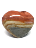 Polychrome Jasper Heart # 196 - 3.5cm