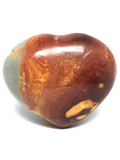 Polychrome Jasper Heart # 199 - 3.4cm