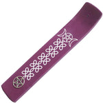 Purple Pentacle Stick Incense Holder