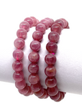 Purple Rose Quartz Bracelet - 8mm