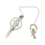 Clear Quartz Pendulum