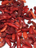Red Coral Crystal Chips - 100g
