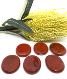 Red Jasper Worry Stone