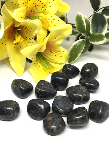 Red Snowflake Obsidian Tumble Stones