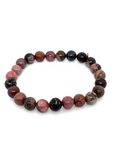 Rhodonite Bracelet - 8mm