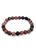 Rhodonite Bracelet - 8mm