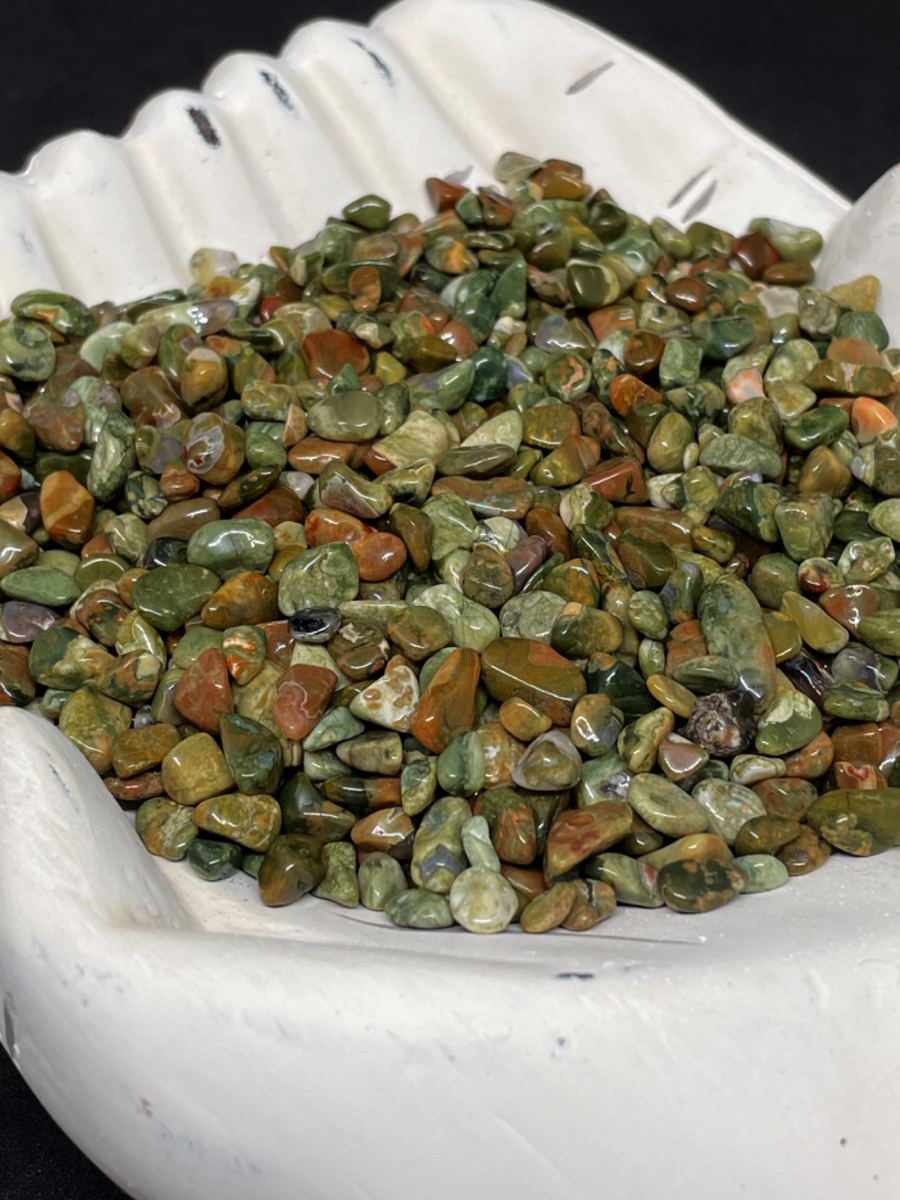 Rhyolite Crystal Chips - 100g – Wicked Crystals and Things