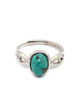 Turquoise Sterling Silver Ring #12 - adjustable