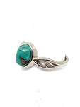 Turquoise Sterling Silver Ring #12 - adjustable