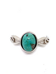 Turquoise Sterling Silver Ring #12 - adjustable