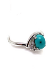 Turquoise Sterling Silver Ring #13 - adjustable