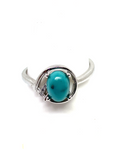 Turquoise Sterling Silver Ring #13 - adjustable