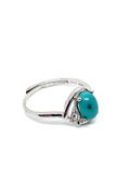 Turquoise Sterling Silver Ring #13 - adjustable