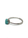 Turquoise Sterling Silver Ring #14 - adjustable