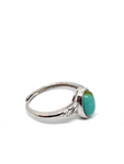 Turquoise Sterling Silver Ring #15 - adjustable