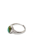 Turquoise Sterling Silver Ring #15 - adjustable