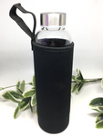 Smokey Quartz Crystal Water Bottle -Stainless Steel