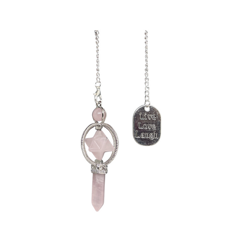 Rose Quartz Pendulum