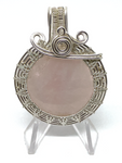 Rose Quartz Wrapped Pendant #81