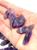 Amethyst Natural Rough Points - 50 gram pkts