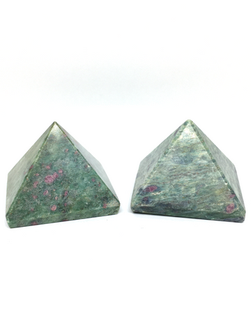 Ruby in Fushcite Pyramid - 3.7cm