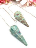 Ruby in Fuchsite  Pendulum