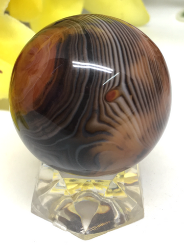 Sardonyx Sphere # 177 - 3.5cm