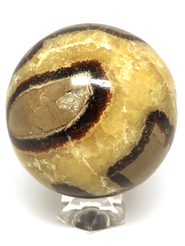 Septarian Sphere # 214 - 6.5cm