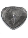 Silver Sheen Obsidian Heart # 112