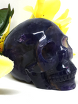 Flourite Purple Skull # 118