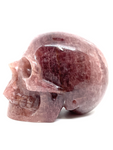 Strawberry Quartz Skull #201 - 10.6cm