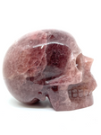 Strawberry Quartz Skull #201 - 10.6cm