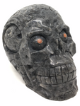 Larvikite 'Terminator" Skull #328