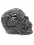 Larvikite 'Terminator" Skull #328