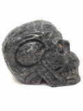 Larvikite 'Terminator" Skull #328