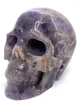 Chevron Amethyst Skull #340