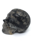 Tourmalinated Quartz Skull #444